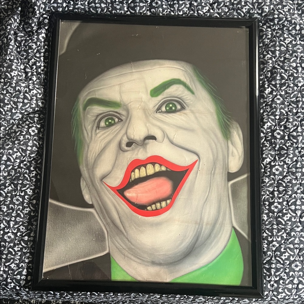 Framed Joker Art Print